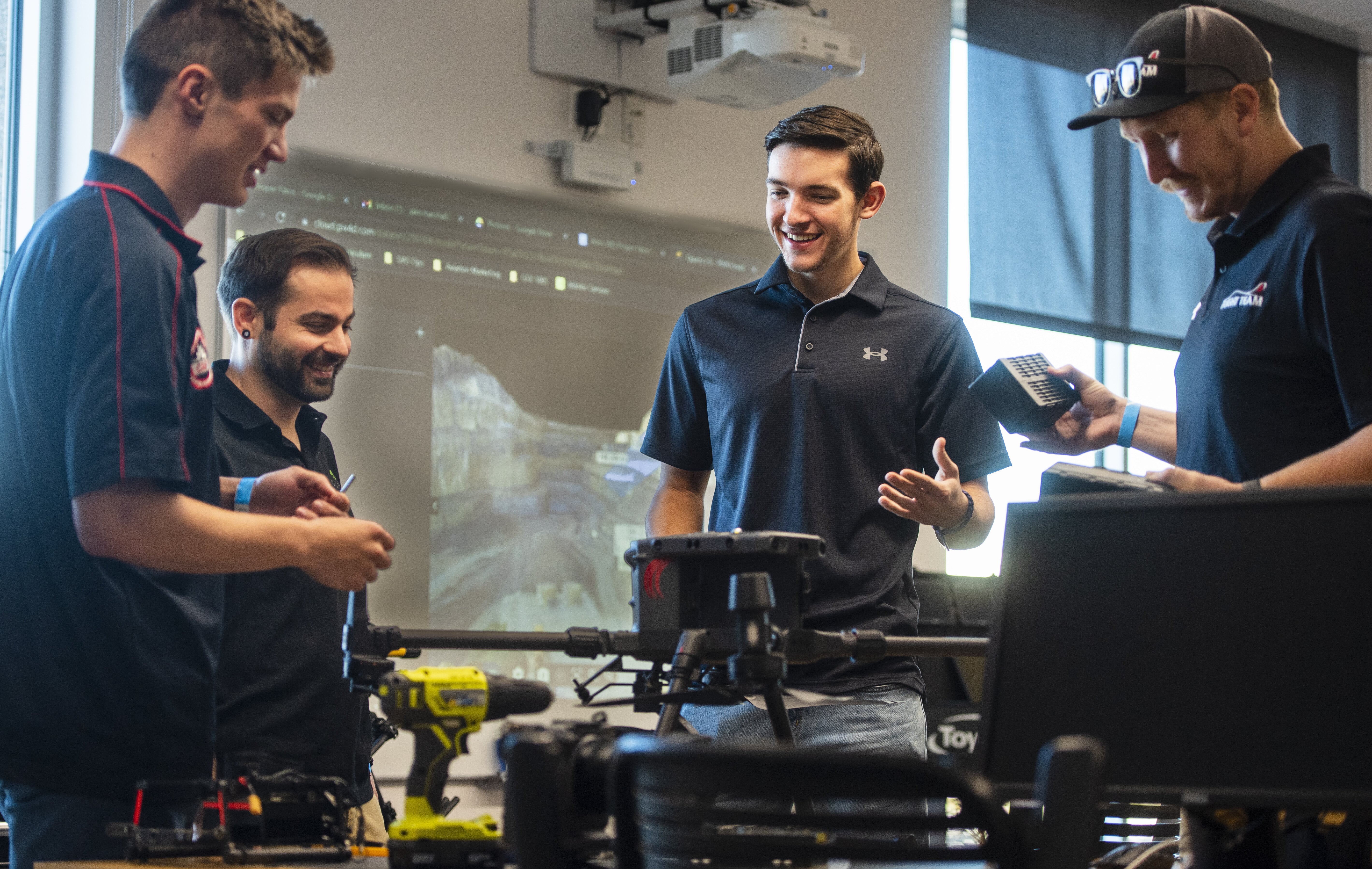 Aims students building a UAS