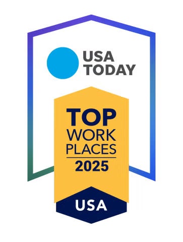 Top Work Place Badge 2025