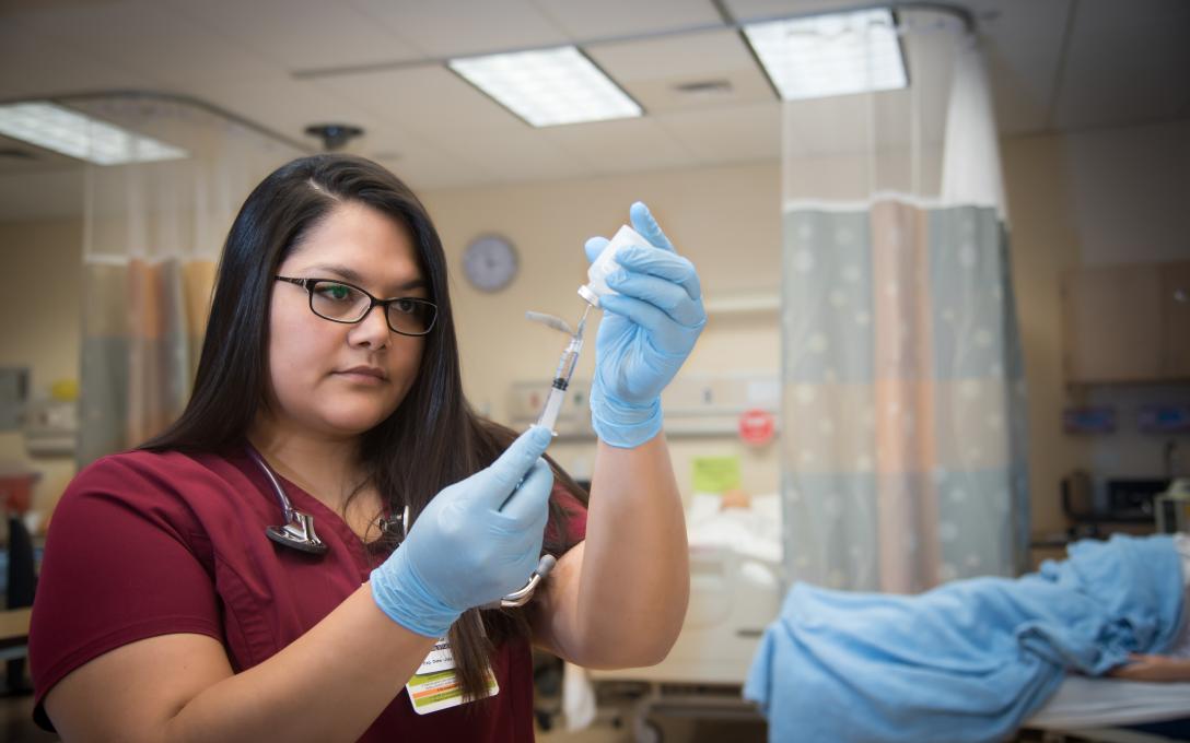 Aims nursing students learn key practices hands-on. 