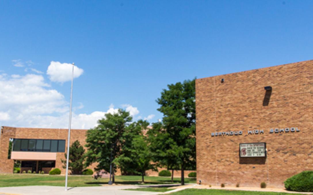 Outdoor view of Berthoud High School