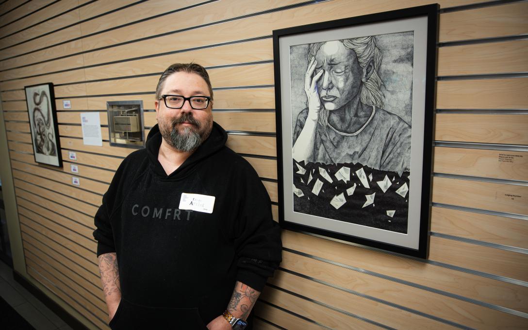 Pepper Feldman at 2026 Art Show