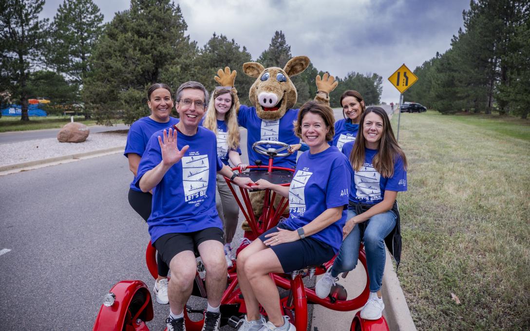 2025 Let's Bike Day group with conference Bike