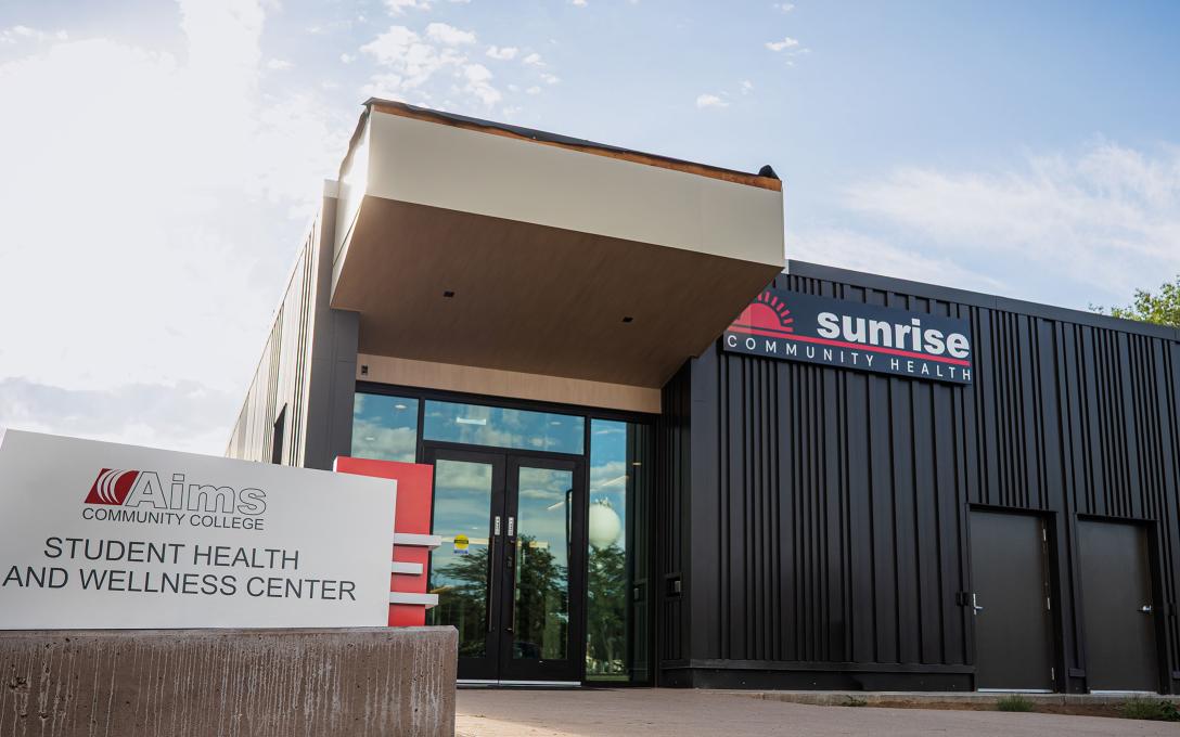 Aims Student Health and Wellness Center Exterior
