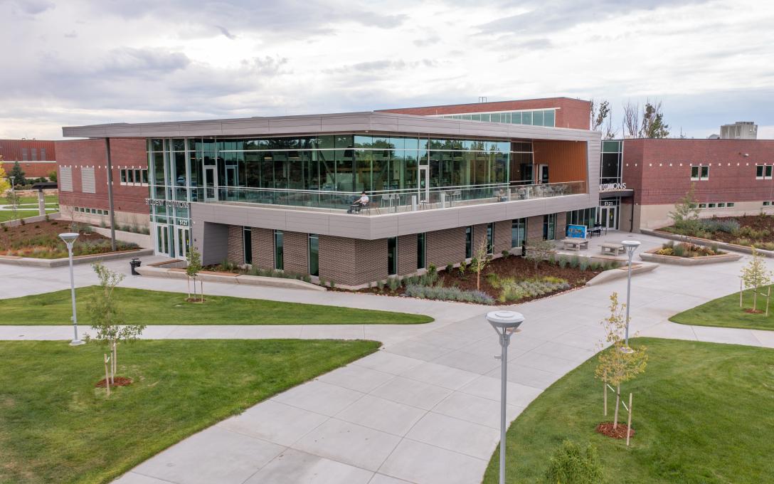 Aims Student Commons Building Outside