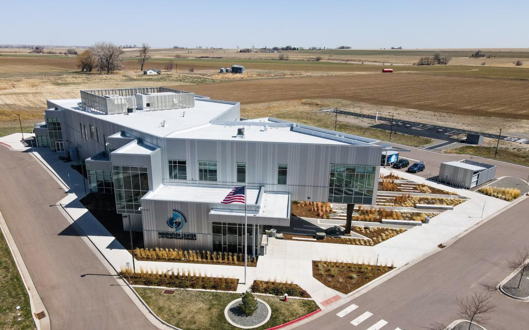 Innovation Center building St. Vrain school district