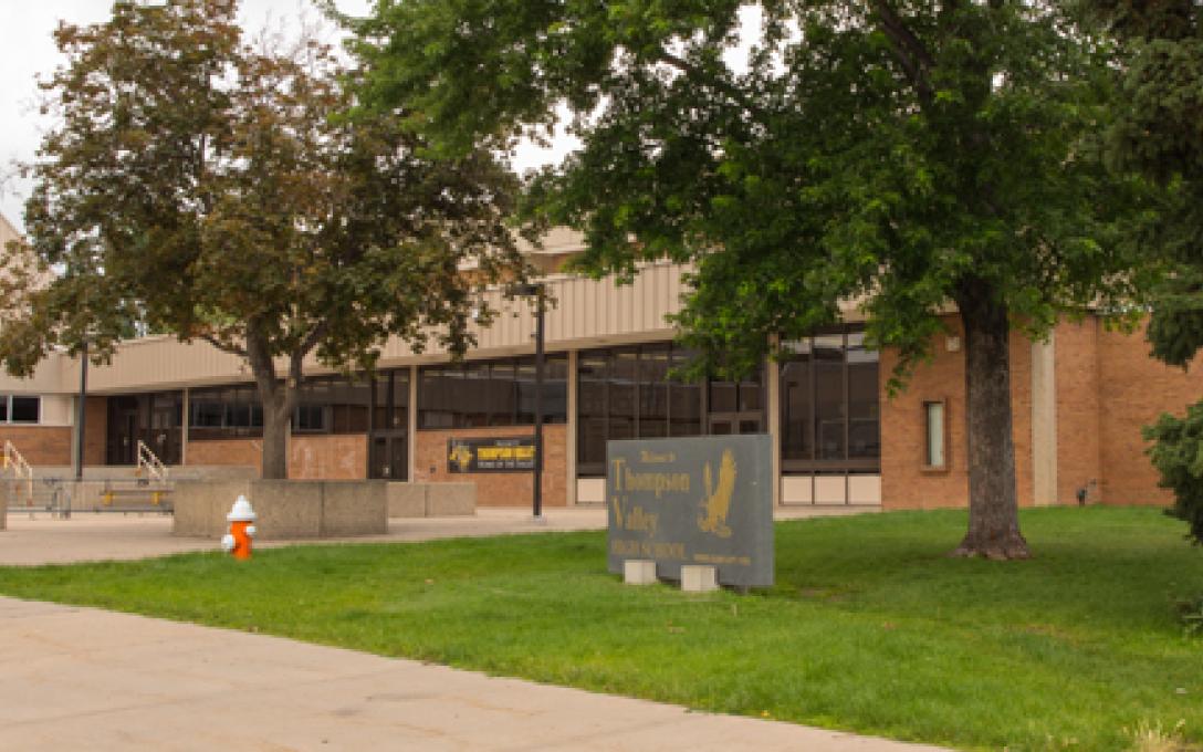 Thompson Valley High School building
