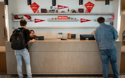Front Desk at the Greeley Learning Commons