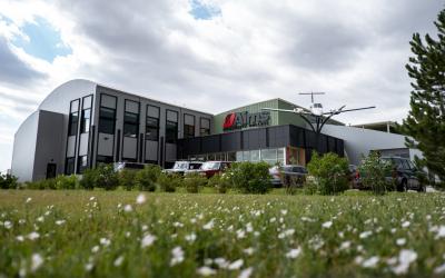 Exterior of the Aims Flight Training Center