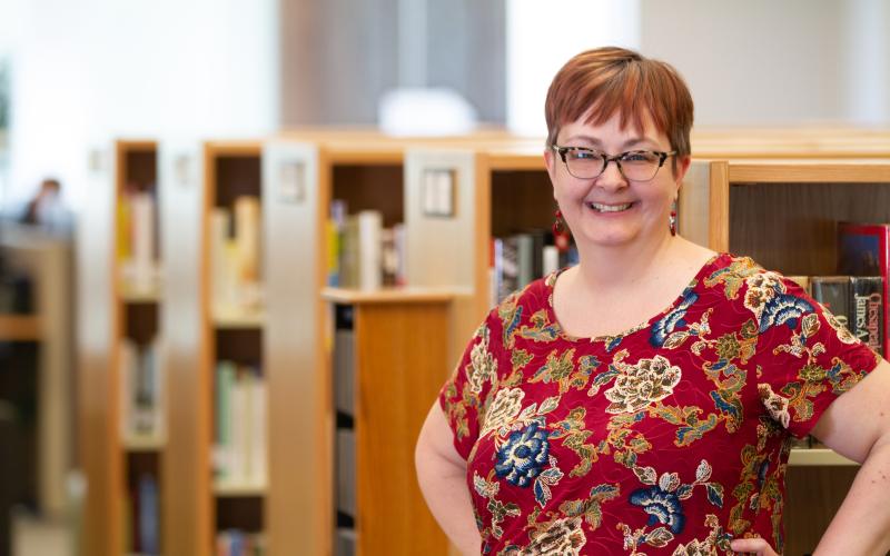 An Aims Community College Learning Commons staff member