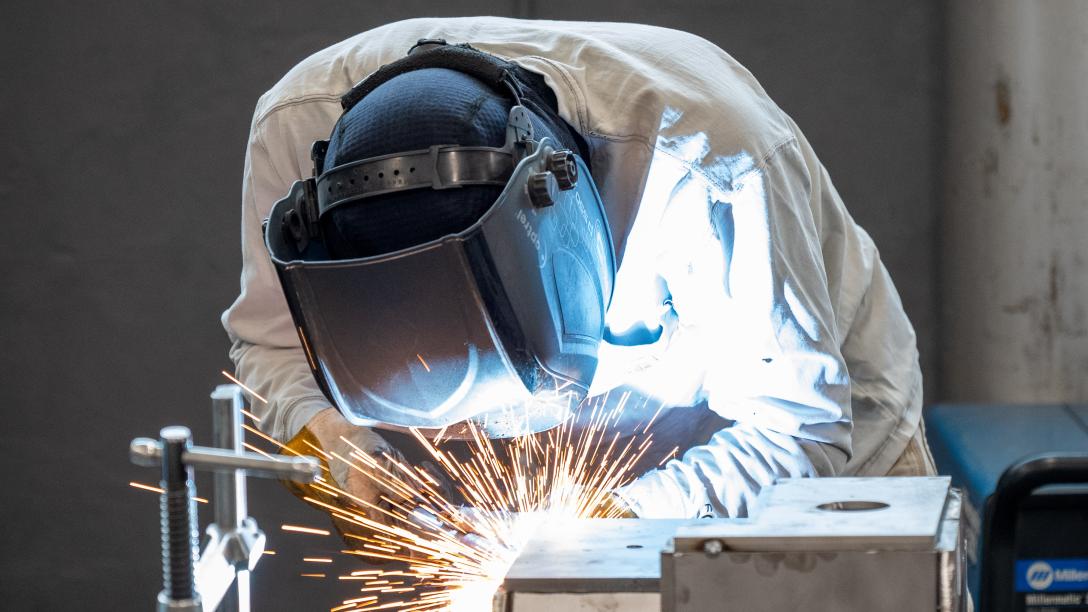 Aims Student Welding