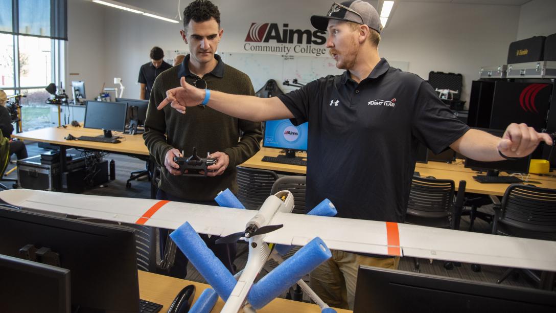 Aims student learning about UAS
