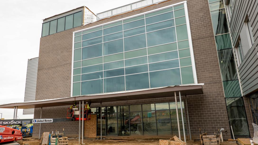 Gateway Building Under Construction on Windsor Campus