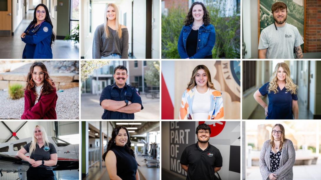 Grid of Spring 2024 Graduate Portraits