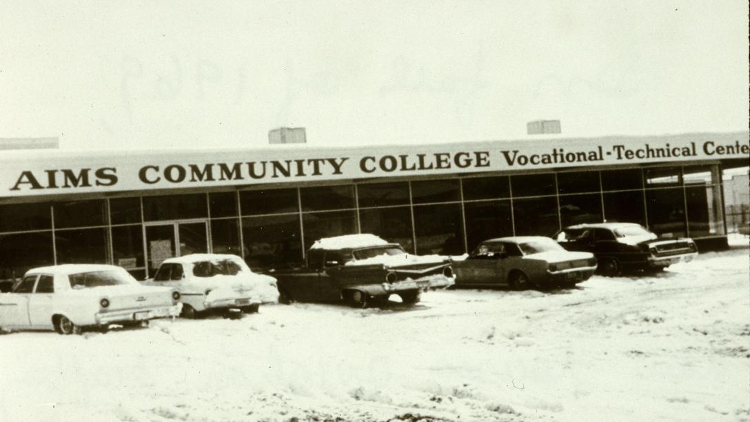 The Aims Vocational Technology Center in 1967