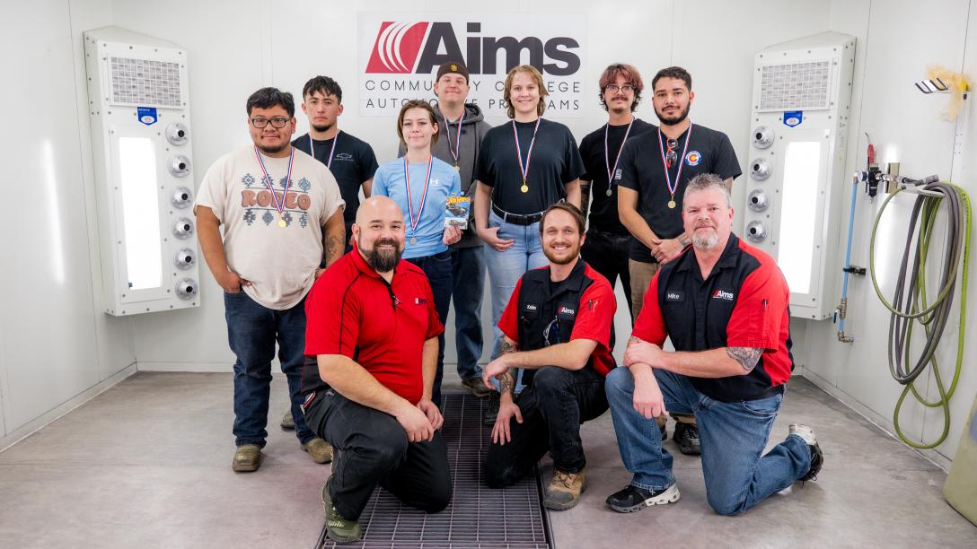 Medalists and Instrutors for 2025 Skills USA Competition