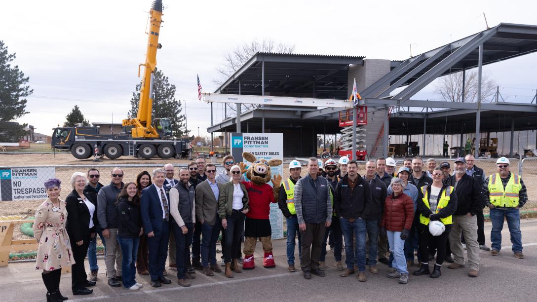 Group infront of SHWC Construction