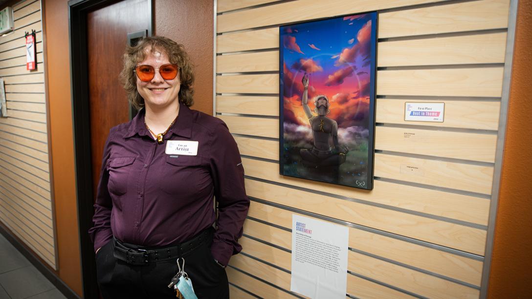 Cloud Kline and  Body of Kintsugi digital art