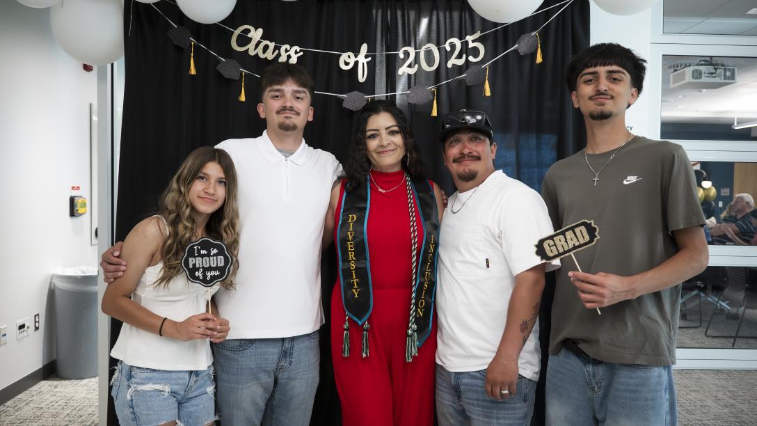 Darlene and her family