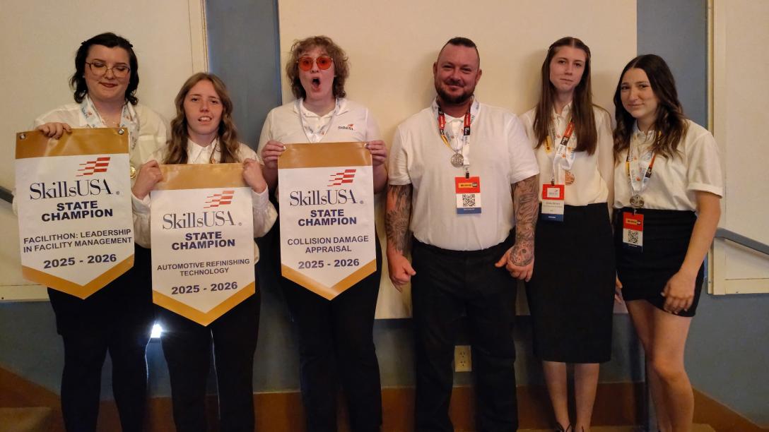 Aims Automotive Students at Colorado SkillsUSA contest