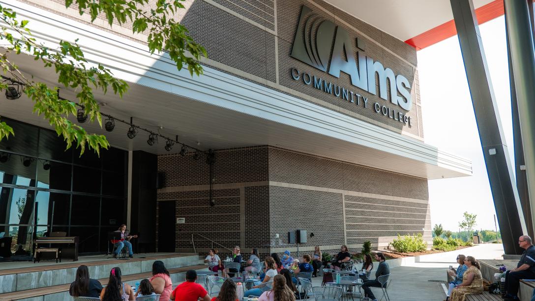 Aims Welcome Center Outdoor Theater