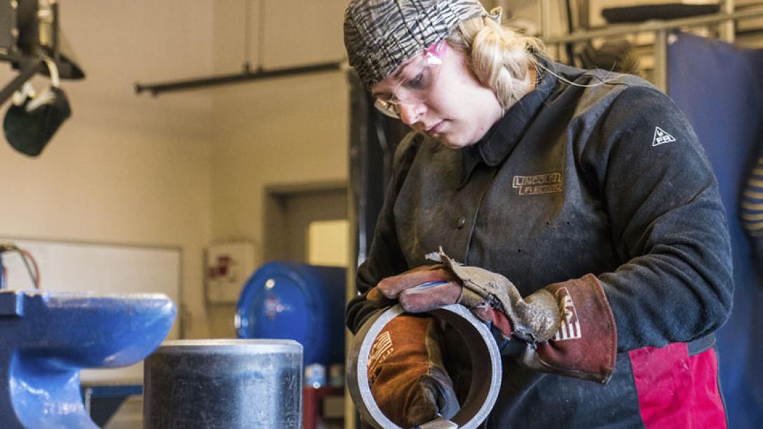 Person Welding