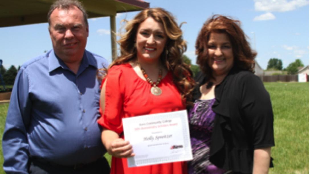 Holly Spreitzer with Family