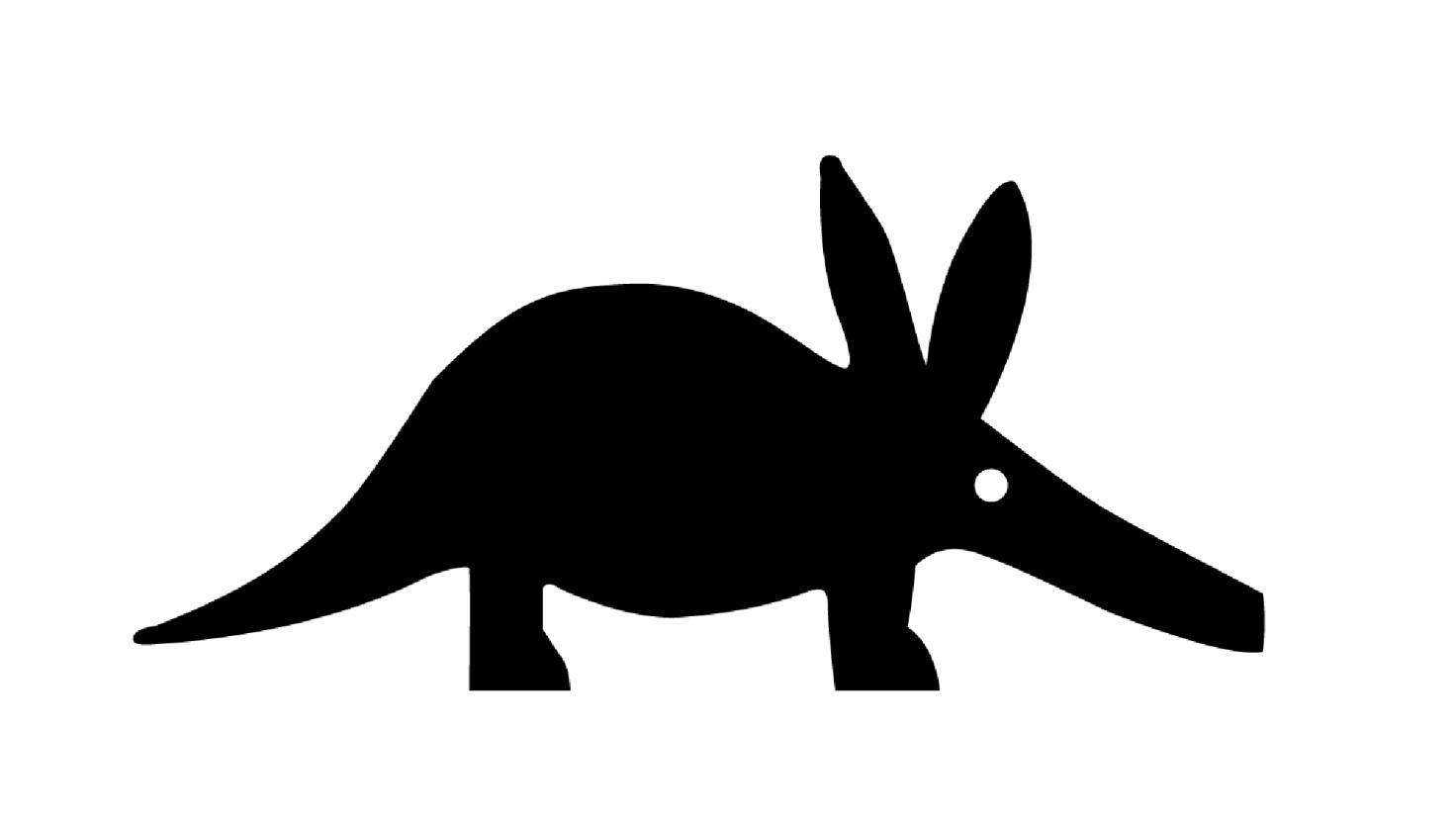 Aardvark Spirit Mark in black
