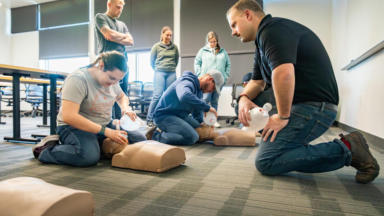 Aims CPR classes equip you with lifesaving skills