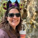 Whitney with Minnie Mouse ears at Disney.