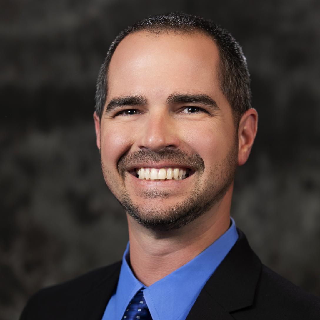 Headshot of Aims Public Safety instructor Garret Bubela