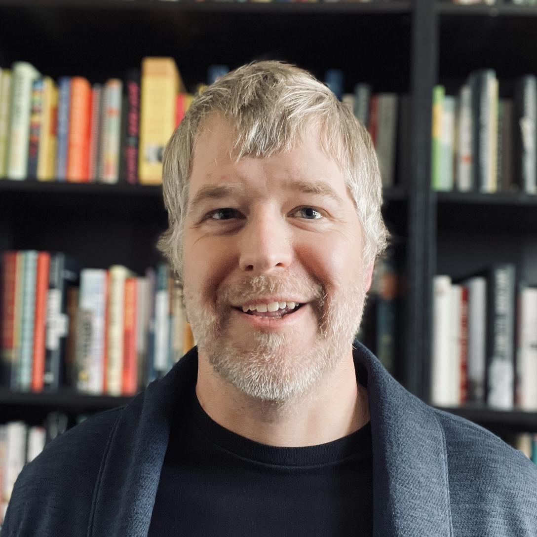 Headshot of Aims Community College English instructor Brian Seeman