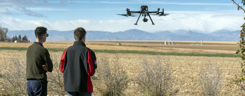 Aims UAS drone pilot students