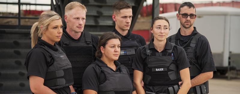 Aims Police Academy Students