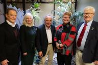 Board of Trustees from left to right: Gene O'Hara, Heidi Windell, Mark Hout, Marilyn Schock and Lyle Achziger.