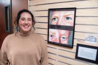 Best in Show winner Amanda Smith with her winning art