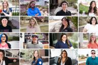 Collage of 16 Aims Spring 2025 Graduates