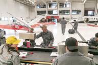 Aviation Maintenance Technician students hands-on workshop