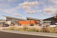 Proposed architectural rendering of the AWIC.