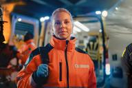 Photo illustration of a firefighter, EMS and Police Officer