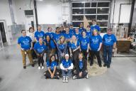 Group of cast and crew of Cat on a Hot Tin Roof