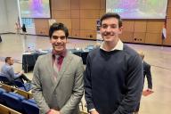 Hector Becerra and Grant Hall