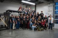 cast and crew of ACT's Side Show production