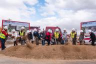 Shovel ceremony at Windsor Campus Groundbreaking