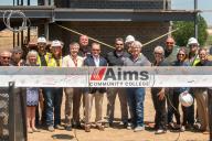Aims Board, Cabinet and Construction Team at Windsor Construction Beam