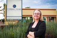 Jessica Standiferd Outside of Connections for Independent Living