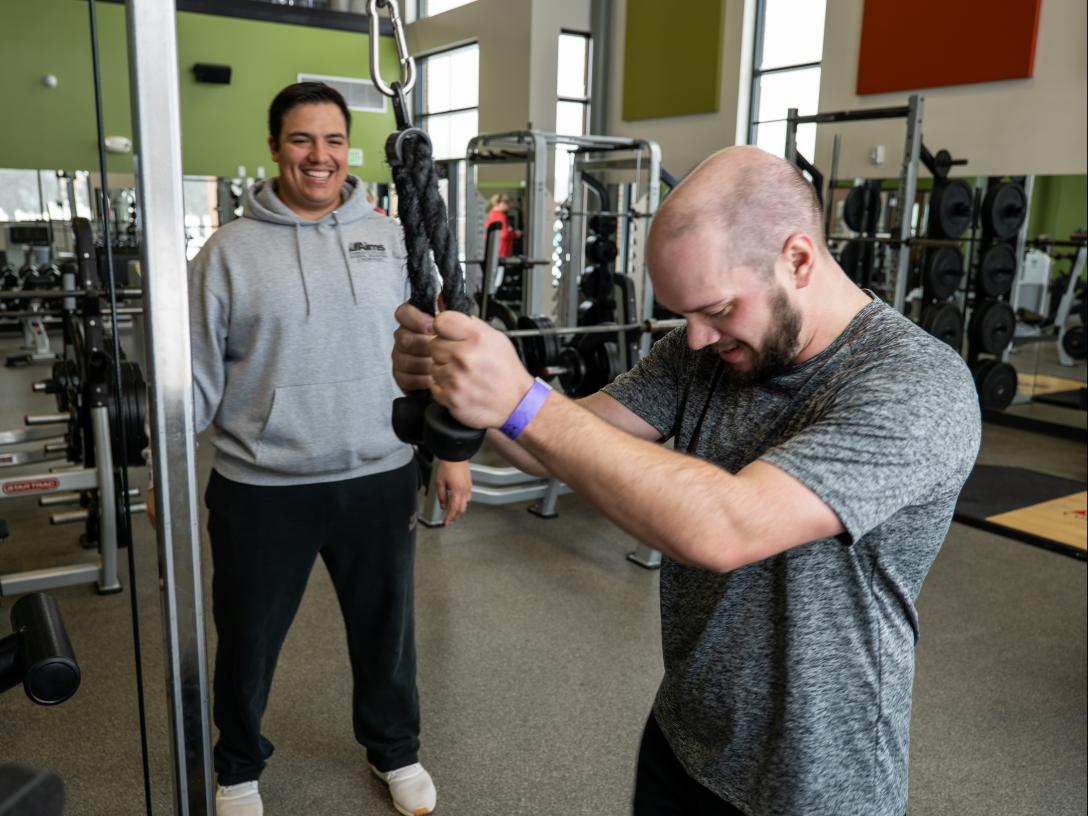 personal trainer and the PERC