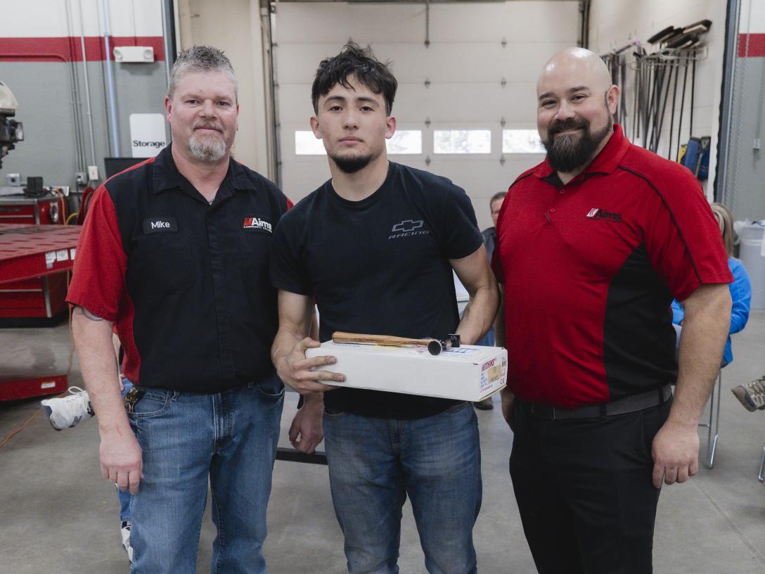 Mike Hanscome, Mario Saenz, Kyle Cadarette