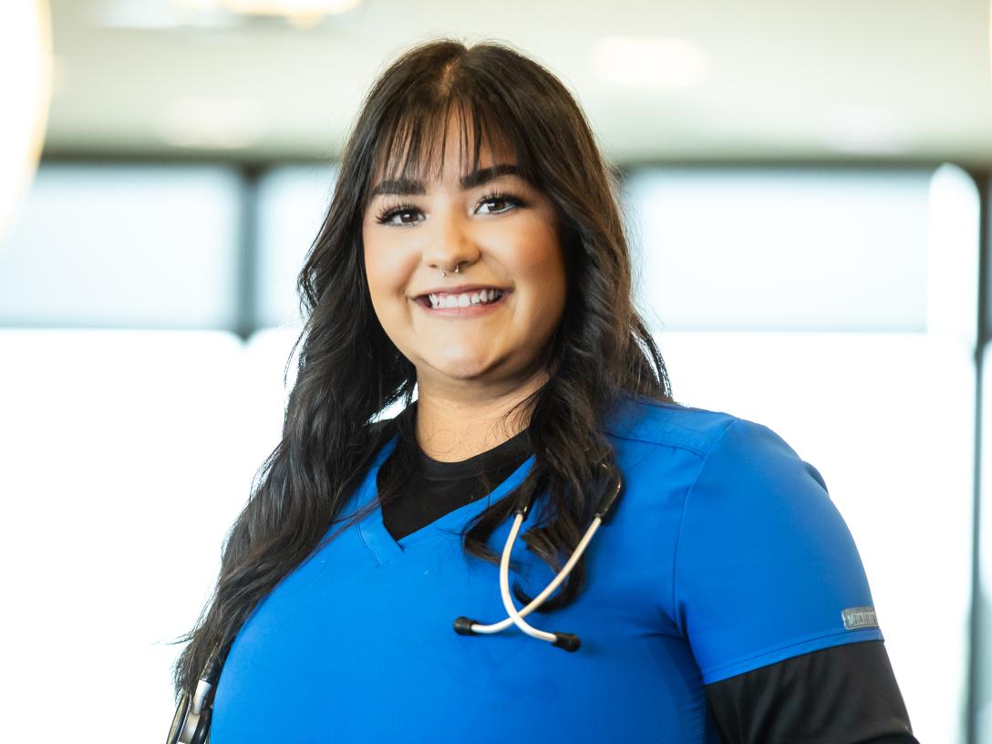Aims Phlebotomy Certificate student Brenda Guzman-Rivera