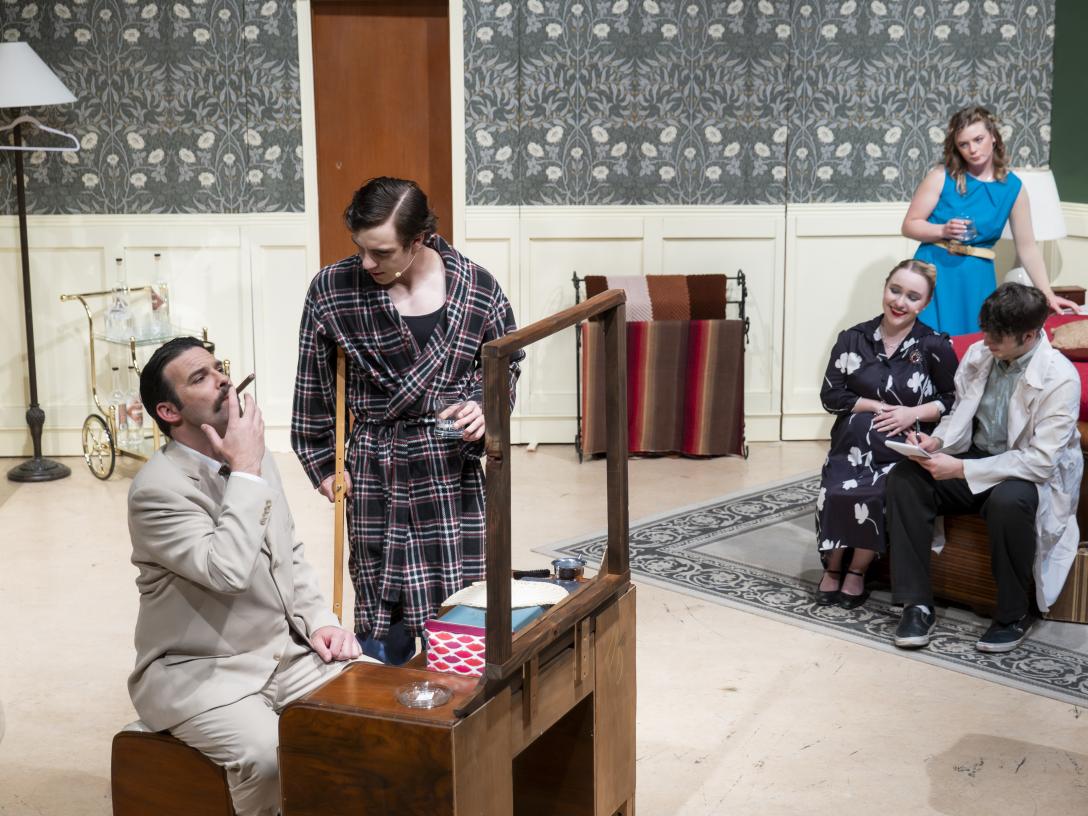 Cat on a Hot Tin Roof dress rehersals