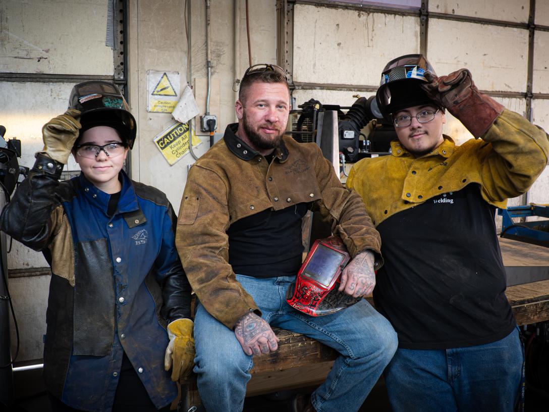 Group in Welding gear